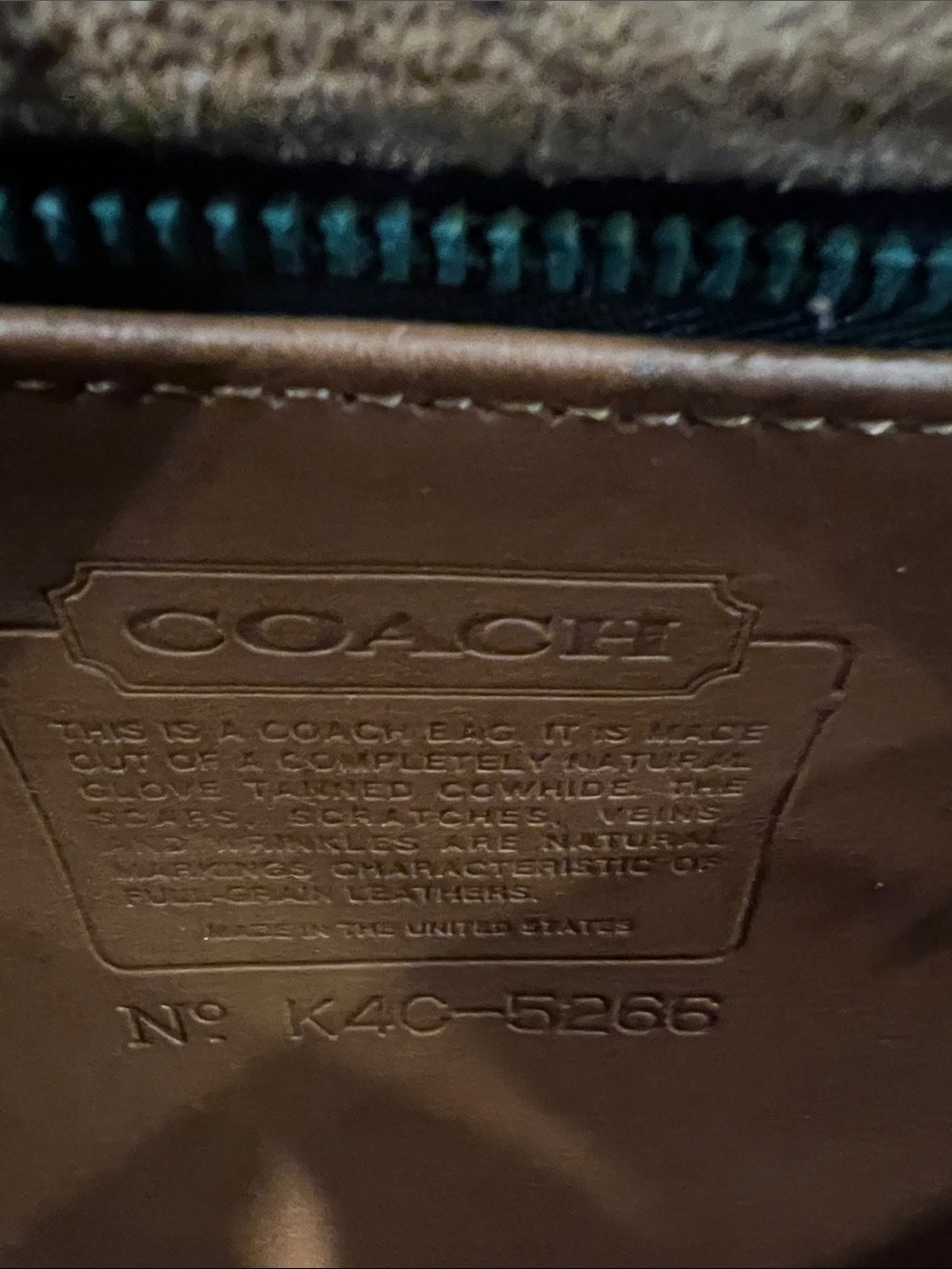 Coach Beekman Briefcase Brown Leather Briefcase - Picture 3 of 6